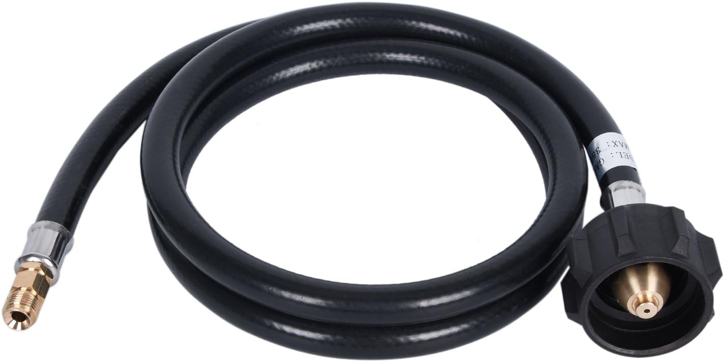 GGC 4 Feet RV Propane Pigtail Hose QCC1 Connector with Acme