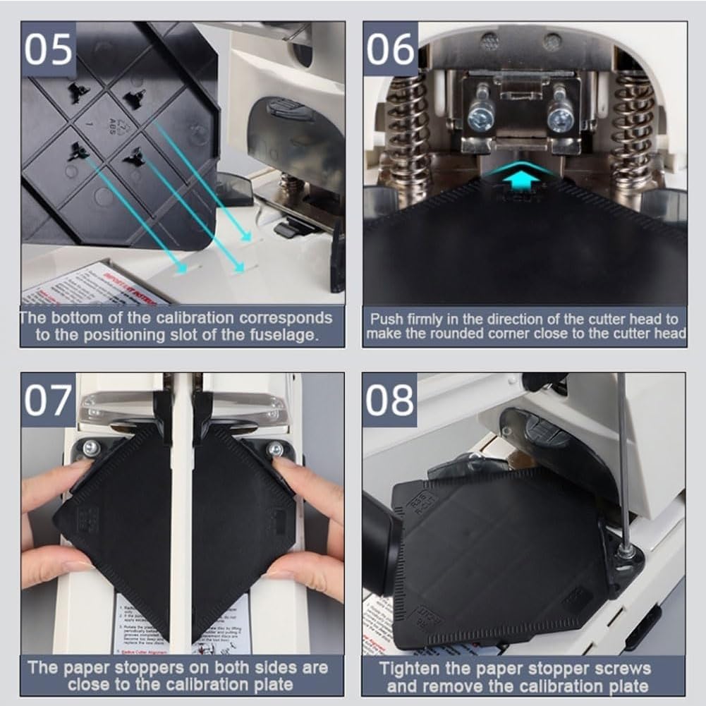 Punzonatrice per angoli 6 in 1, multi-angolo, con lame R3,5 mm/R6 mm/R10 mm, crea angoli rotondi, semicerchi e fori da 6 mm, capacità di 100 fogli per artigianato con carta, album fotografici