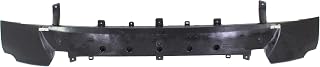 Front Bumper Absorber Compatible with HYUNDAI ACCENT 2012-2017 Impact Black Hatchback/Sedan