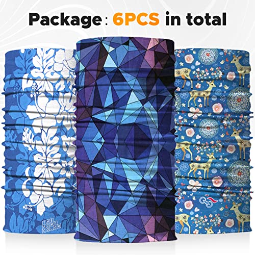 Image of JOEYOUNG Headwear, Bandana, Neck Gaiter Head Wrap Headband Balaclava Magic Scarf