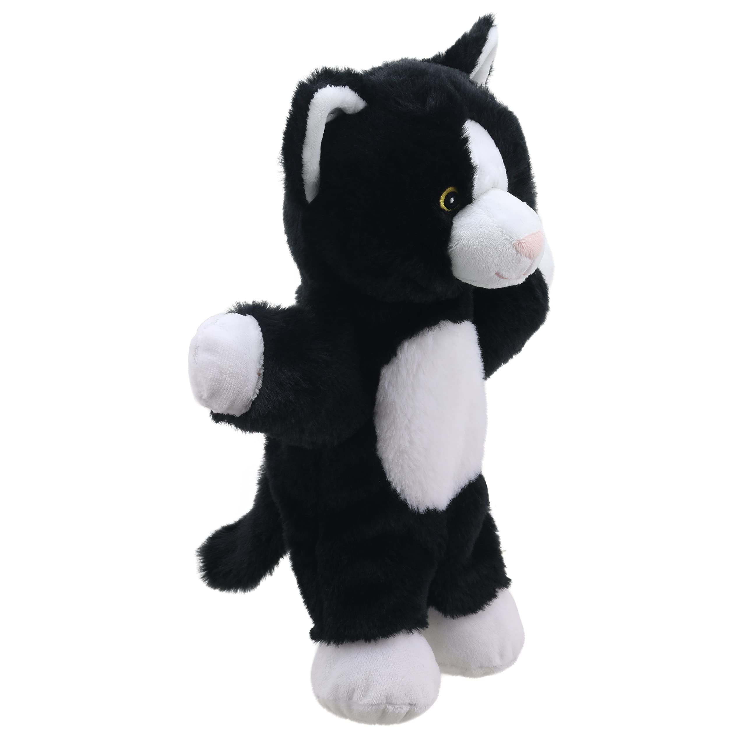 The Puppet Company - Chat (noir et blanc) - Marionnettes écologiques qui marchent