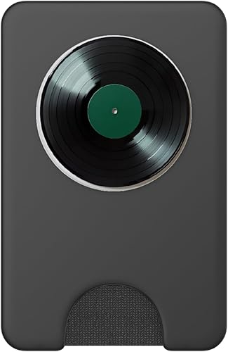 Miniatura 2 de Green Vinyl Record Player Vinyl Collector Retro Music Lover PopSockets PopWallet for MagSafe