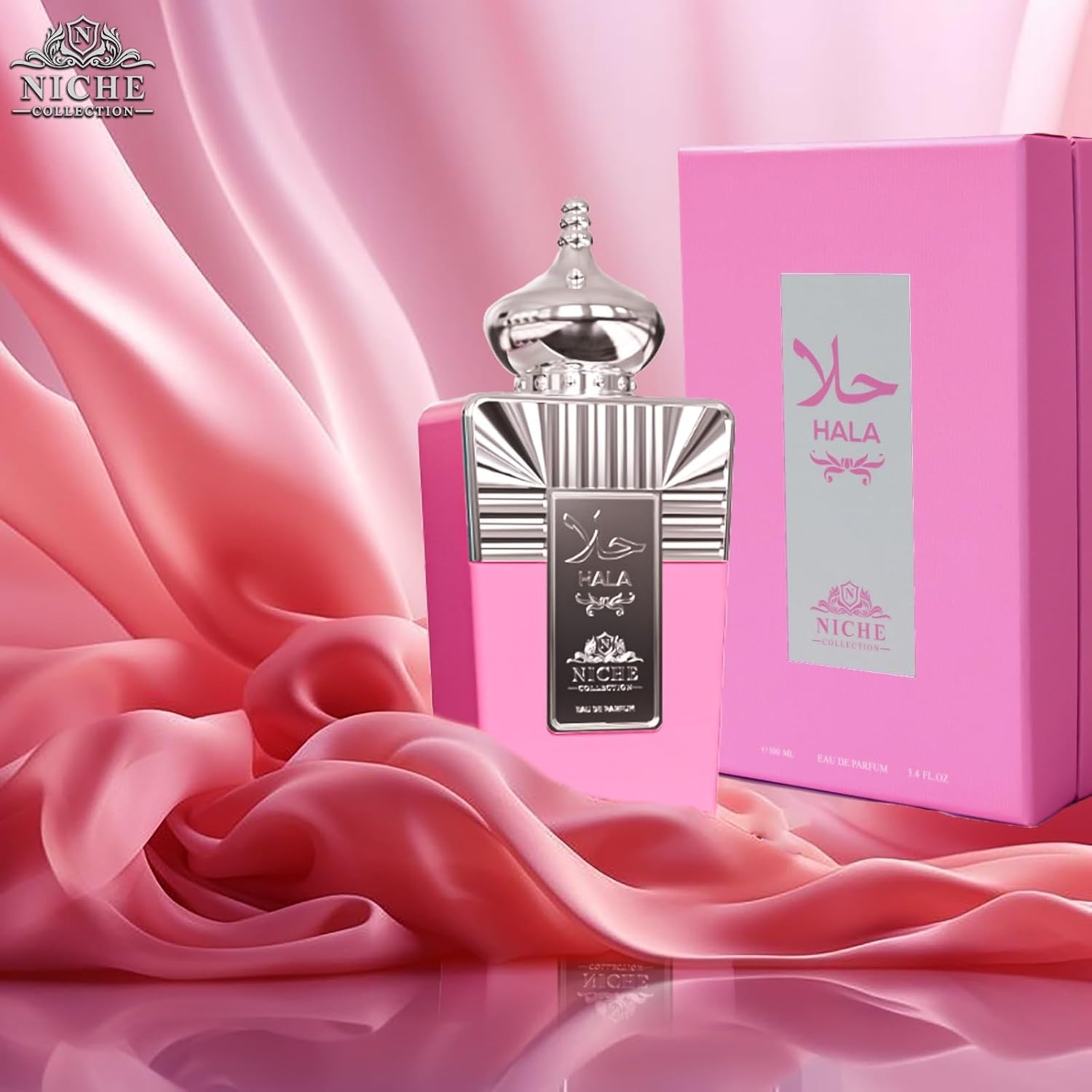 Hala Niche Collection 100ML Orientalischer Vanille-Duft für Frauen - Toffee, Mandarine, Apfel, Ylang, Anis, Ananas, Moschus, Sandelholz | Premium kreation von Kajal
