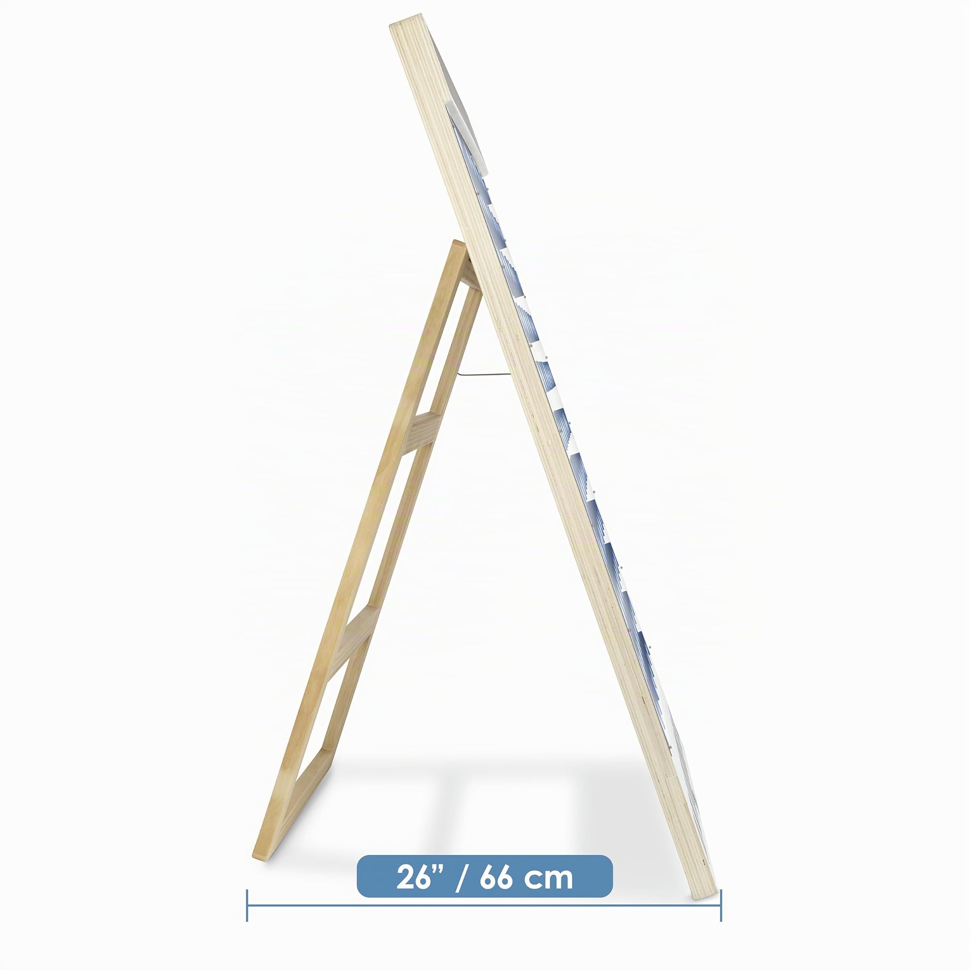 Disque de jeu en bois extra large 105 x 60 cm avec tableaux noirs pour carnaval et salon (housse en plastique incluse)