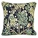 Signare Décoration Fleur Taie d'oreiller 45x45cm de Tapisserie pour Canapé Chaise Siège Salon - William Morris/Tree of Life-Blue CCOV-Art-Morris-2