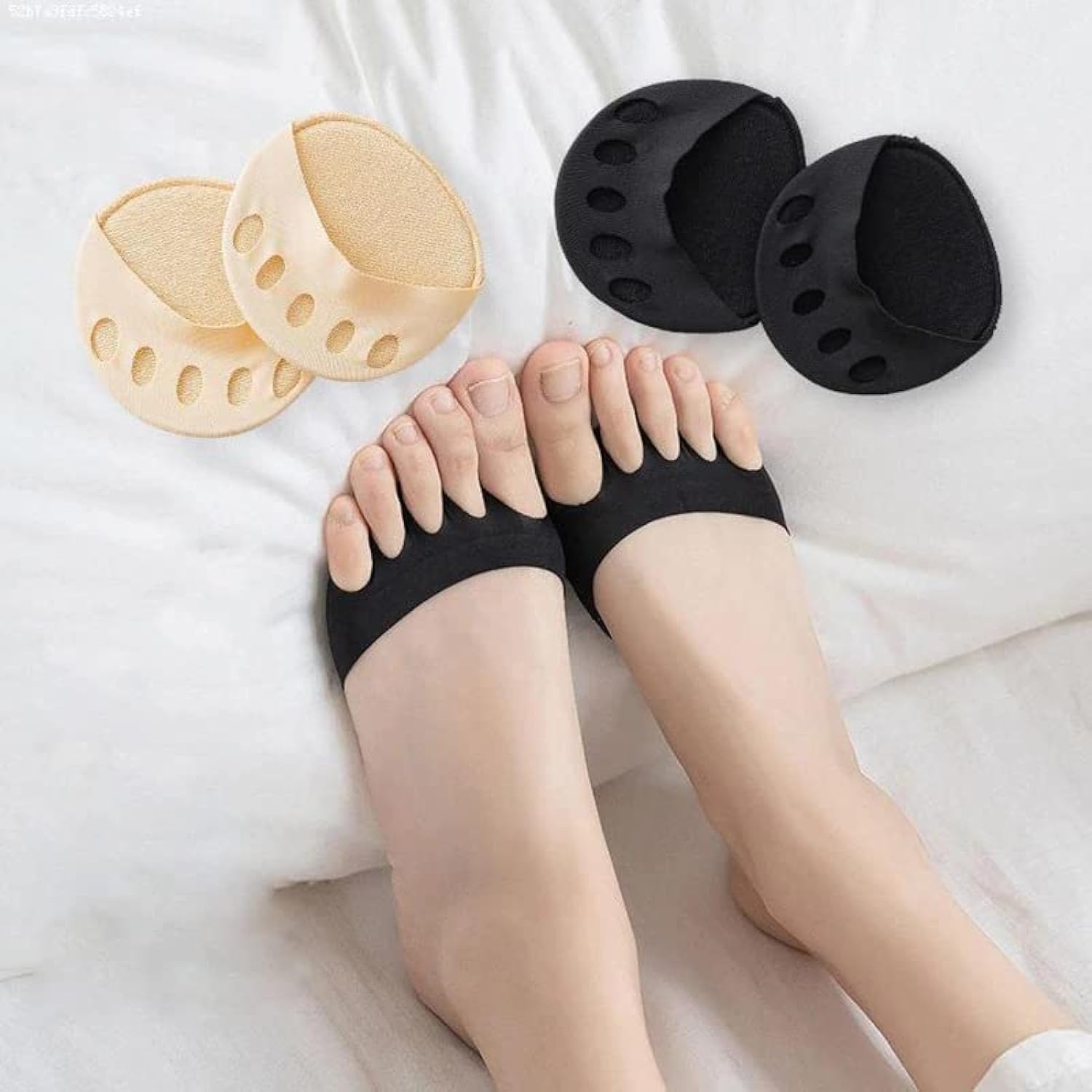 Bennort Forefoot Pads for Women High Heels,Non-Slip Toe Socks Forefoot Pad Reusable Ball of Foot Cushions Honeycomb Fabric Metatarsal Pads Invisible Forefoot Socks Pads for Women and Men 2 pairs (B0BXCTKWZ2) Amazon Price History, Amazon Price Tracker