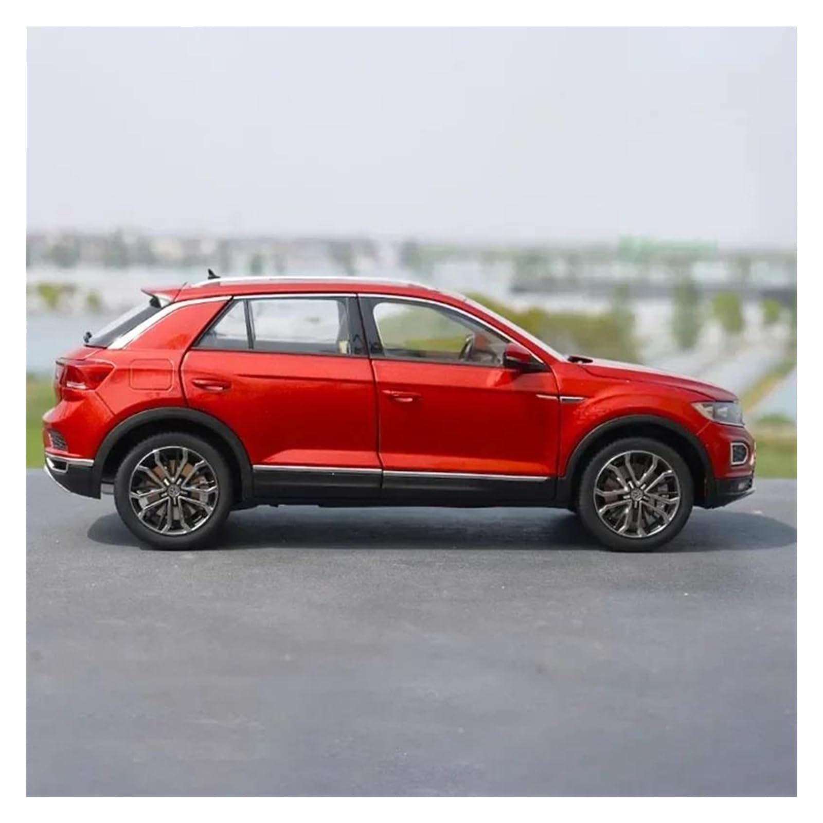 Per T-ROC 280STI 2018 1:18 Modello In Lega Auto Sportiva Die-Cast Collezione Hobby Statica Decorazione