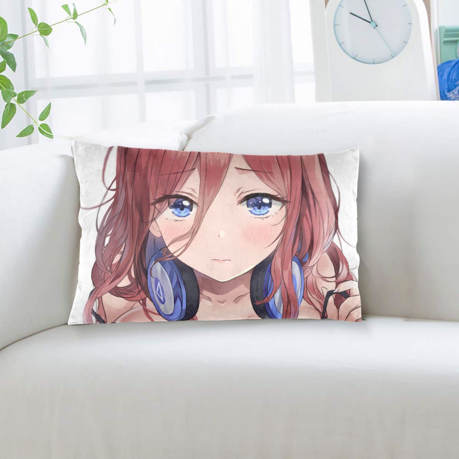 Amazon｜五等分の花嫁 中野三玖 枕カバー 両面多種類ファスナー抱き枕