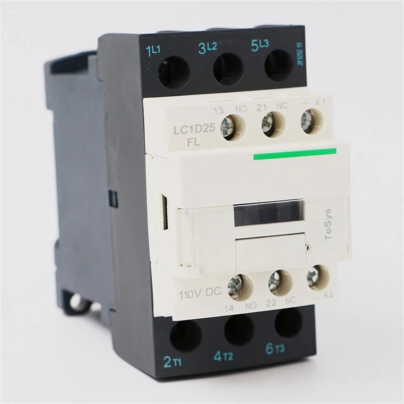 Contacteur LC1D25FL 3 pôles pour fiabiliser la commande électrique 25 A 110V CC