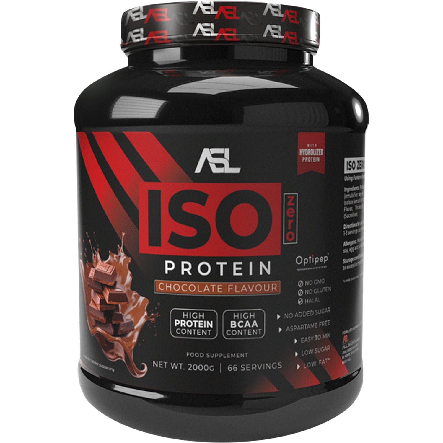 All sports lab Iso Zero Protéine Chocolat 2 kg