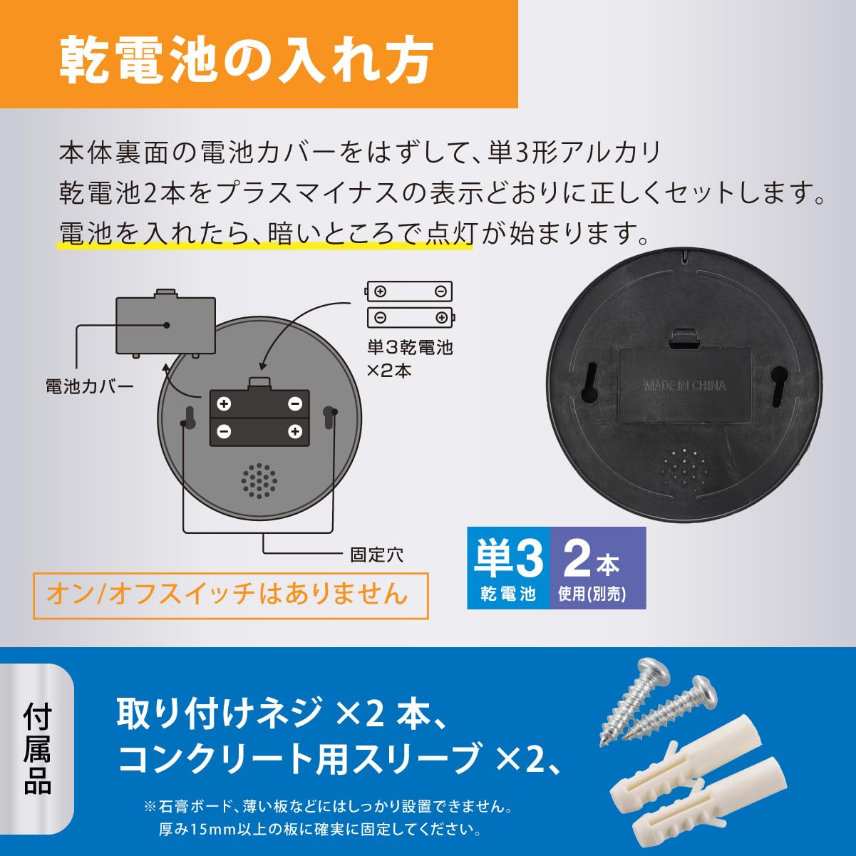 Amazon.co.jp: オーム(OHM)オーム電機monban 防犯ダミーカメラ ドーム 