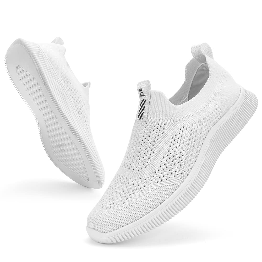 MrToNo Sneaker Uomo Donna Infilare Slip on Sneakers Scarpe Senza Lacci Casual Scarpe da Running Corsa Leggero Corsa Camminare Scivolare Scarpe da Ginnastica Outdoor Jogging Sportive Fitness