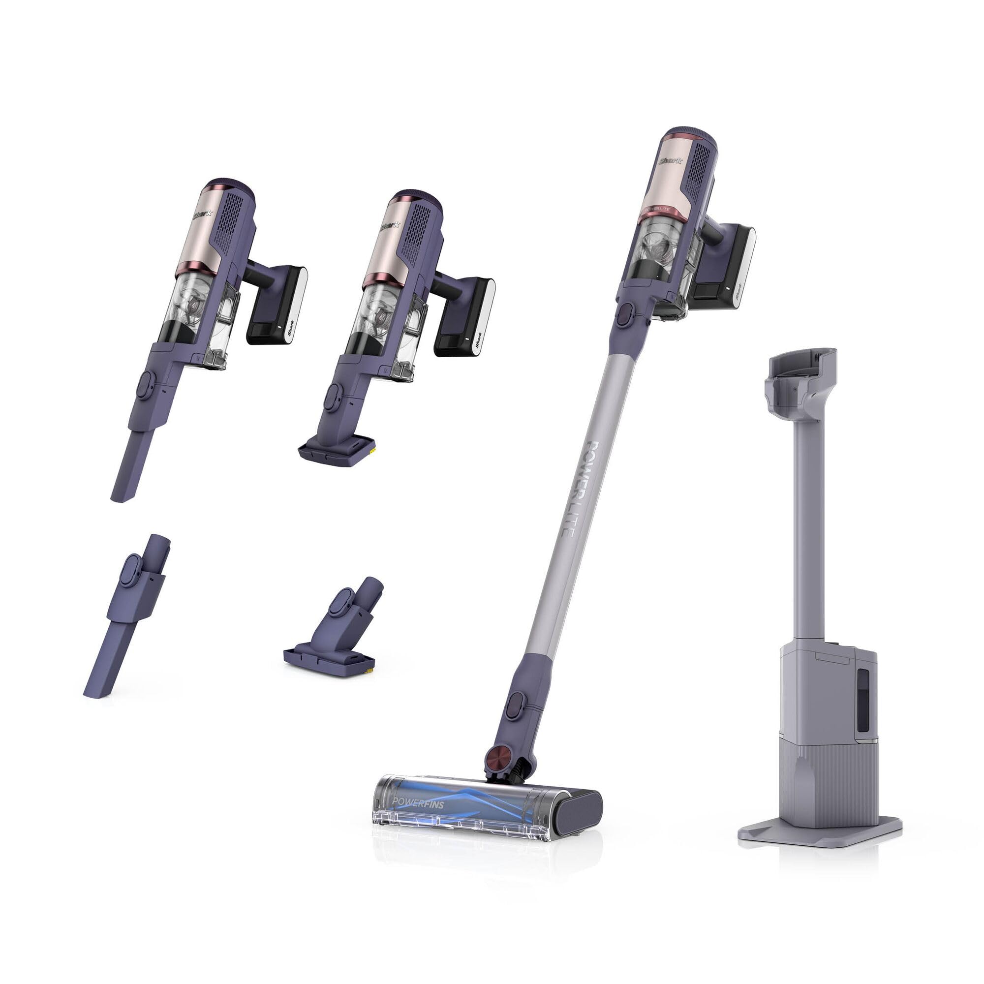 Shark BU3621UKT Cordless Vacuum Cleaner Auto-Empty System Blue