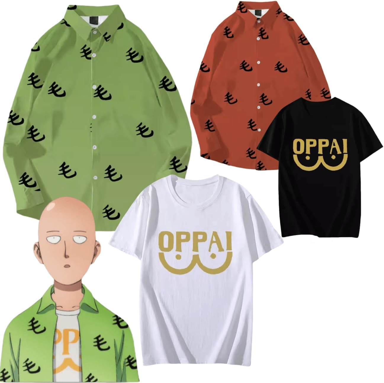 Amazon.co.jp: ワンパンマン tシャツ 半袖 サイタマ先生 グッズ 周辺 