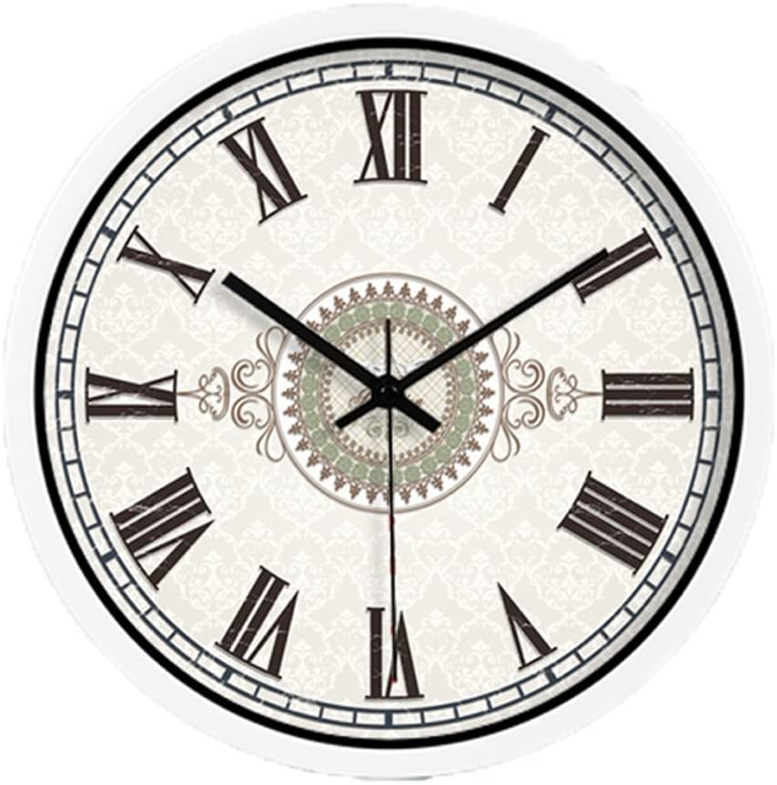 Horloge murale maison silencieuse 20-40CM pour entrée et hôtel