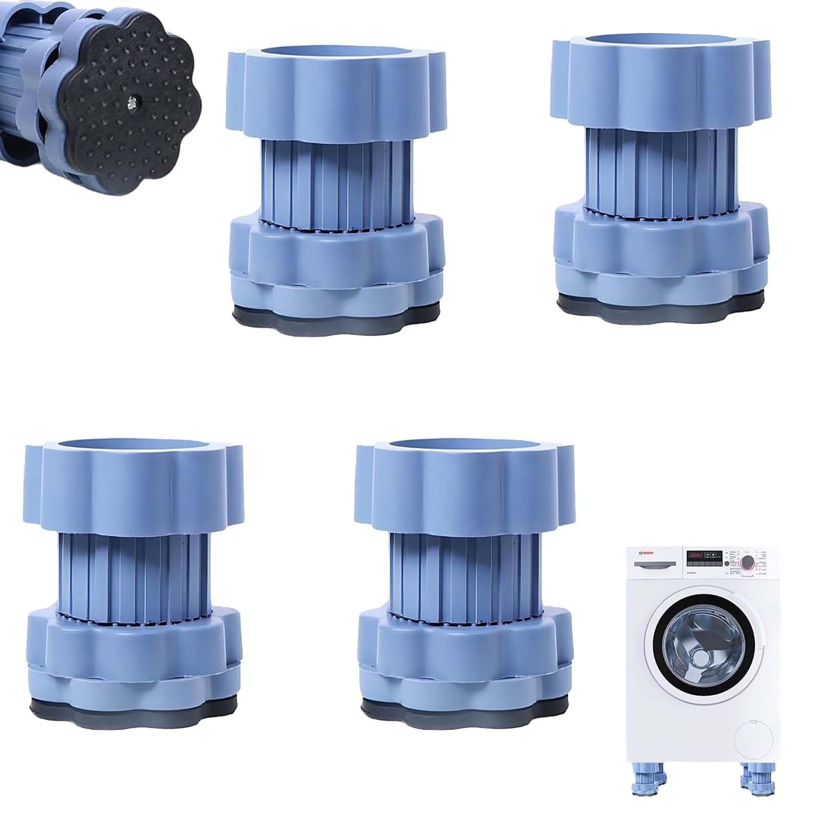 VIBIRIT Piedini Universali Antivibranti Per Lavatrice, Piedini - Foto 14