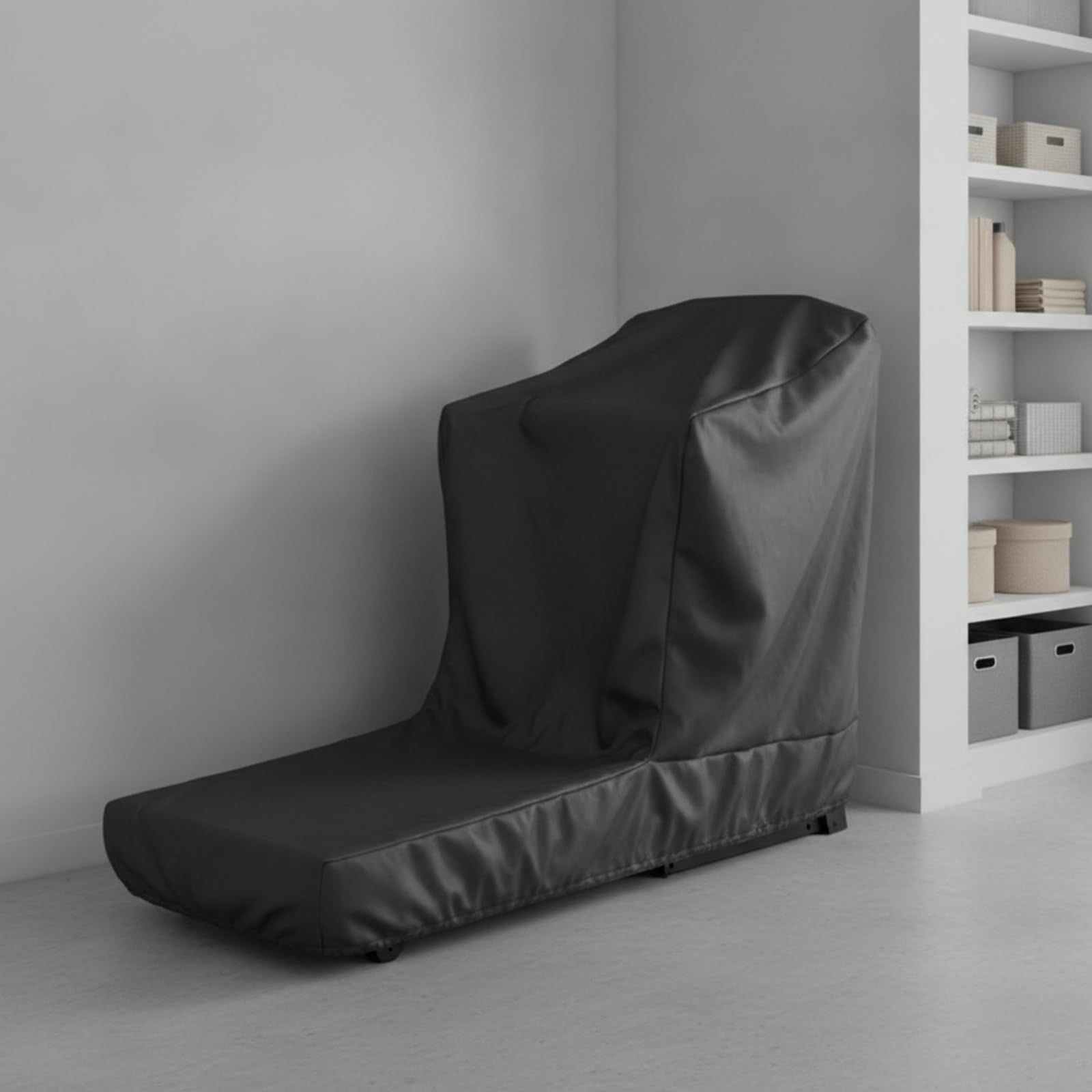 LOVIVER Housse de Tapis de Course Housse d'Appareil de Course équipement Sportif Capot pour Console et Pièces Mécaniques en Tissu Oxford Robuste Coupe Ajustée , 206 95 160cm