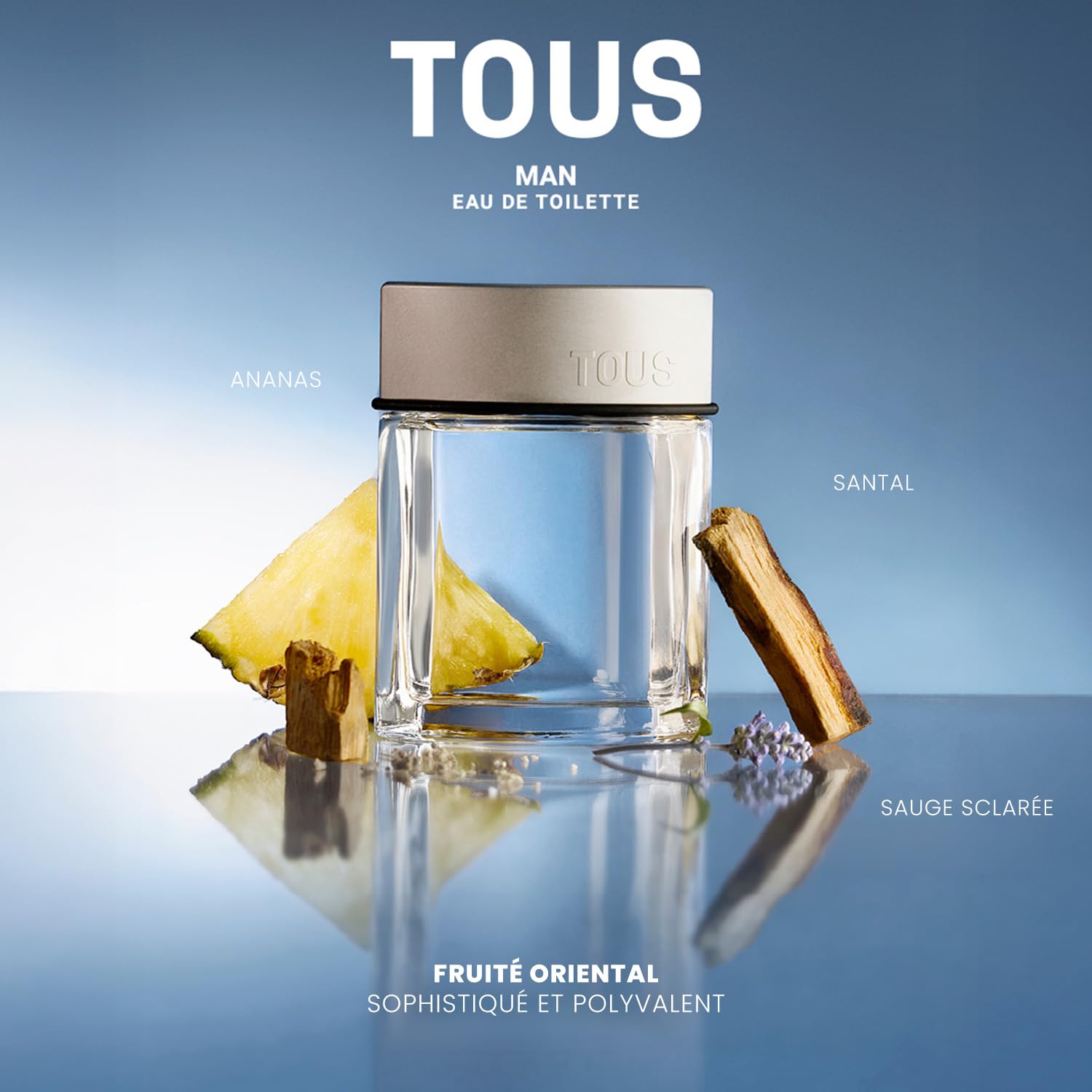 TOUS Man 50 ml, Eau de Toilette orientale fruttata legnosa da uomo