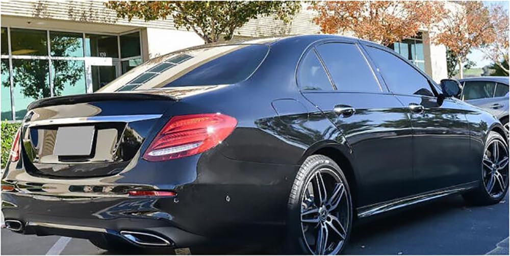MpTuned MB W212 Spoiler posteriore nero lucido per bagagliaio classe E W212 2009-2016 anno modelli Performance Tuning Restyling