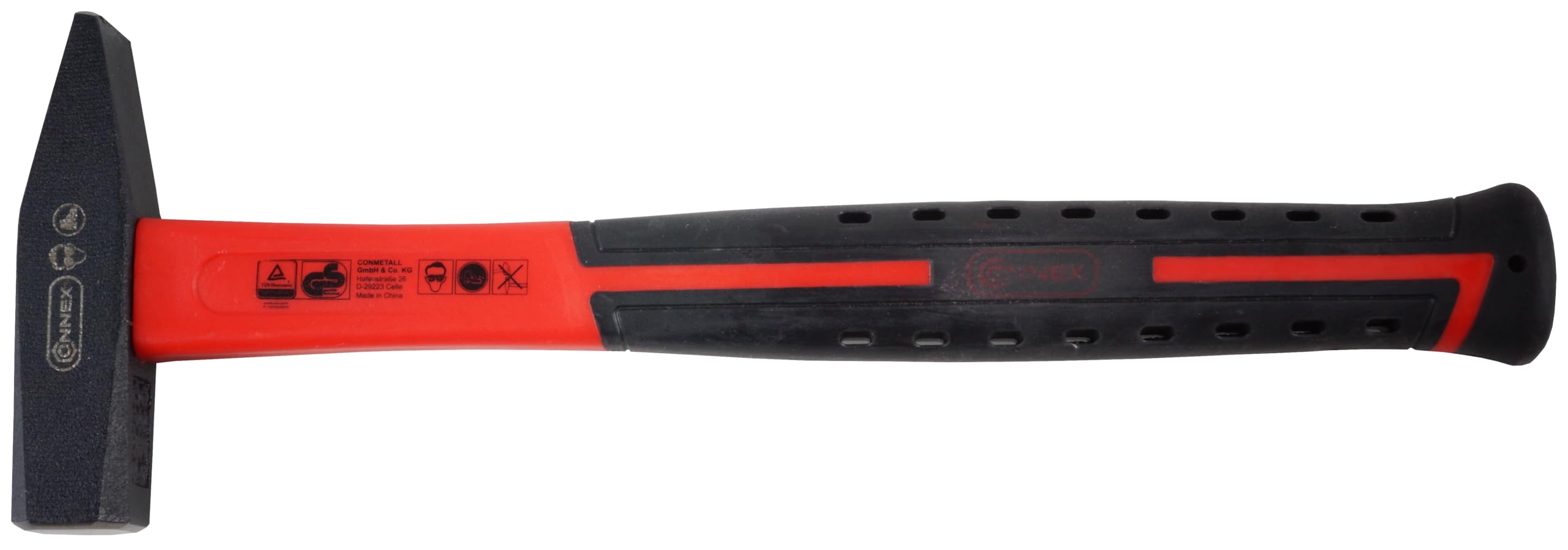 Connex COX603300 Marteau de serrurier, Noir/rouge