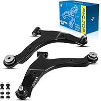 Vista 86 de PHILTOP Kit de suspensión ajustable de elevación de 1-6 pulgadas, 4 piezas de brazos de control superiores e inferiores delanteros compatibles