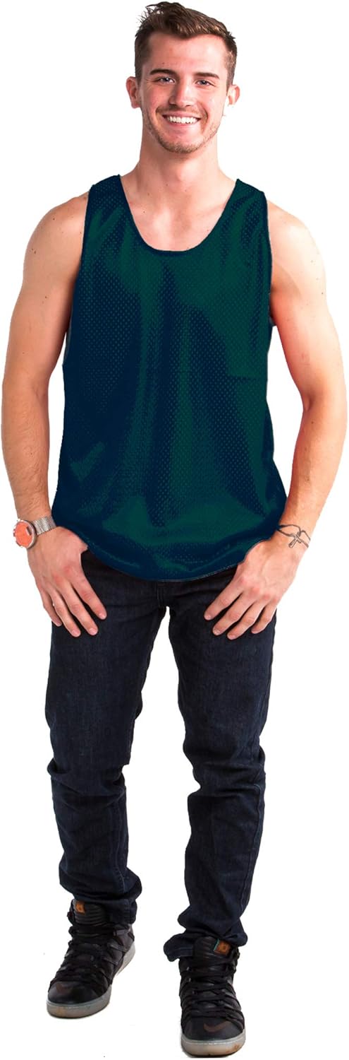 Reversible Basket Ball Mesh Perfomance Tank Top