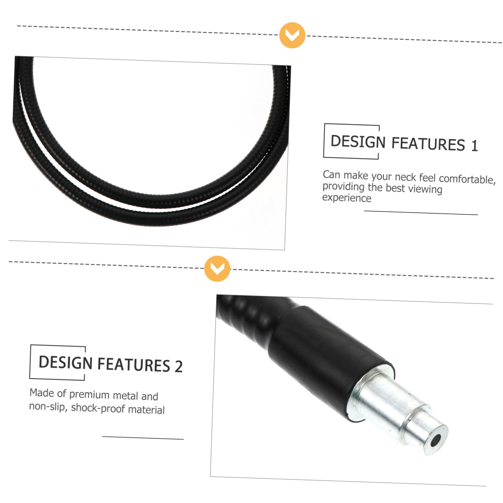 SHINEOFI Supporto Magnetico per Cellulare da Collo Porta Telefono Magnetico Rotante Gradi Supporto per Telefono Metallo Compatto e Facile da Trasportare