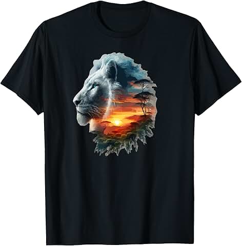African Lion Tee