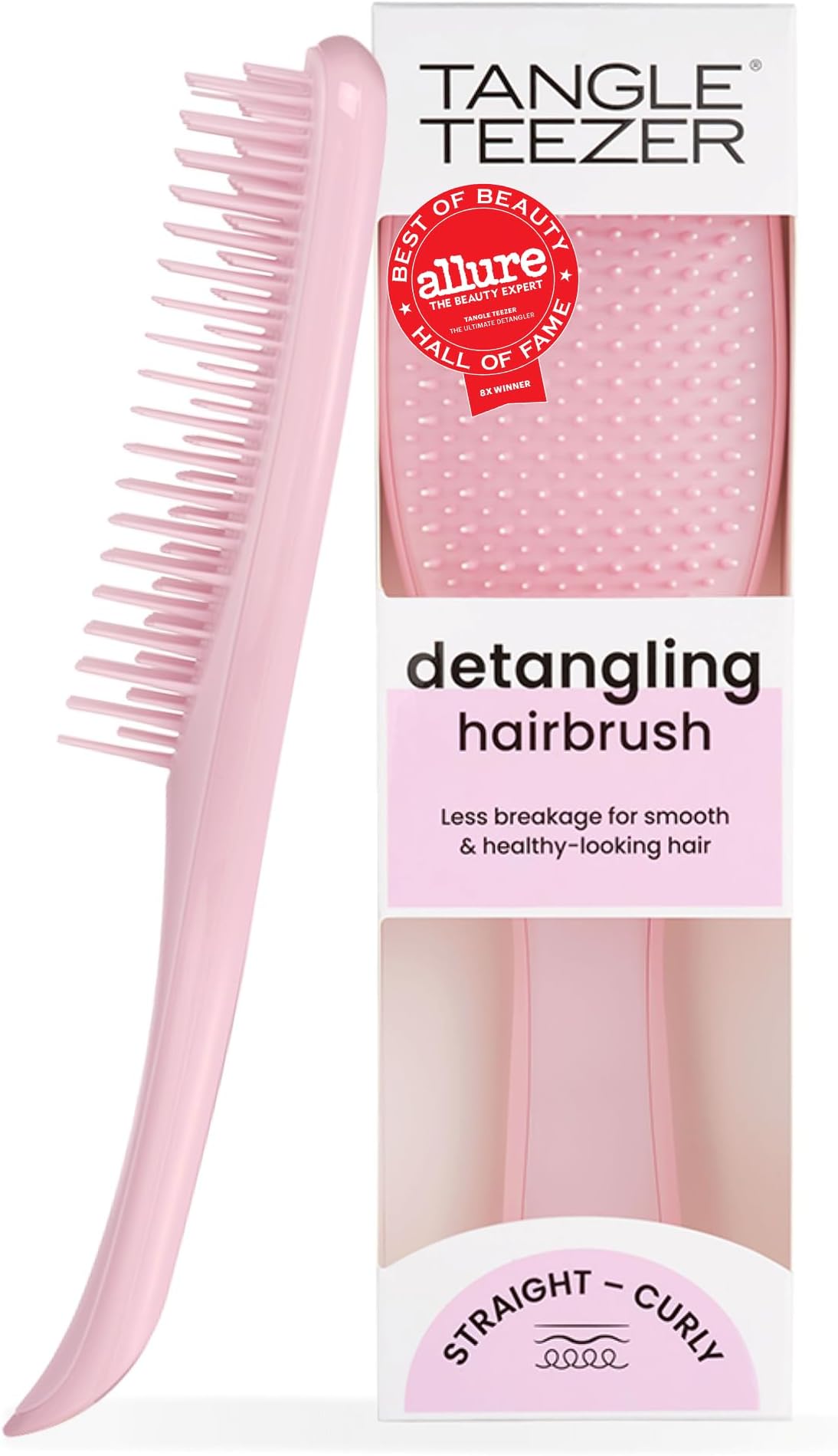 TANGLETEEZER The Wet Detailer Millennial Pink