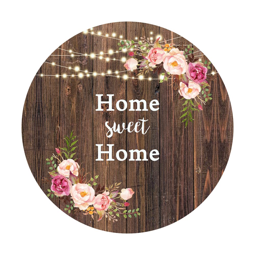 IBRIGHTSO Hollywood Makeup Mirror Touch Dimmable 3 Color LED 7x5ft House  Warming Party Backdrop - Home Sweet Home Rustic Wooden Floral Photo Booth  Background 10X Magnification Mirror, image size:1000x1000