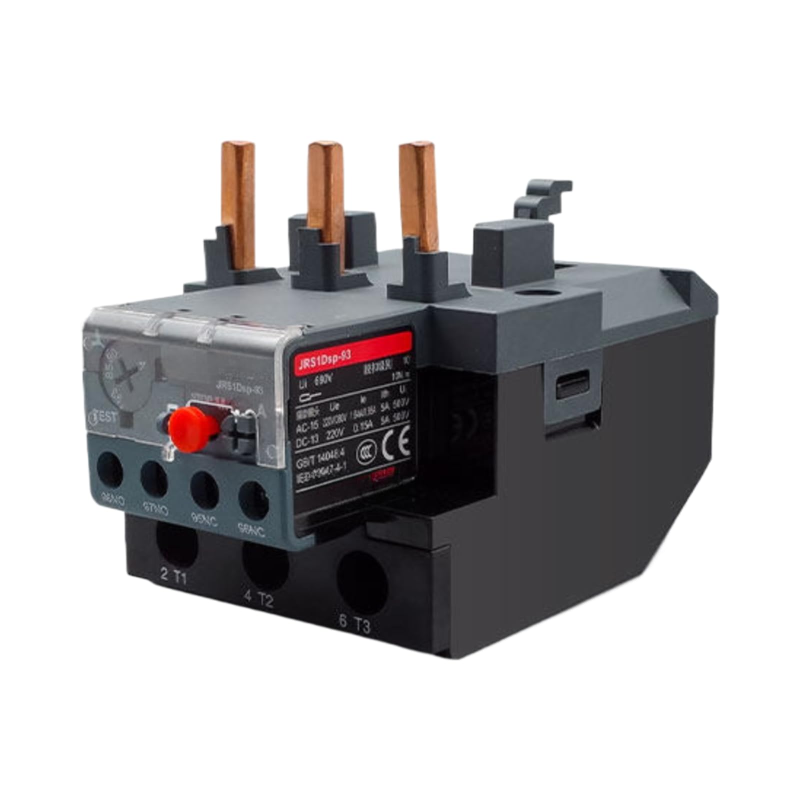 Relé JRS1P-25/Z 10A 18A 1.6A 25A 2.5A 4A(93-63~80A)