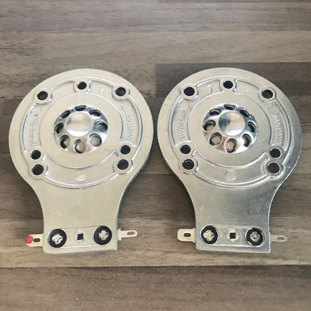 2 Teile/LOS Metallmembran Für JBL 2412 2412H 2412H-1 Für JRX 10-912 JRX100 (Bundle : White Film 8 ohm)
