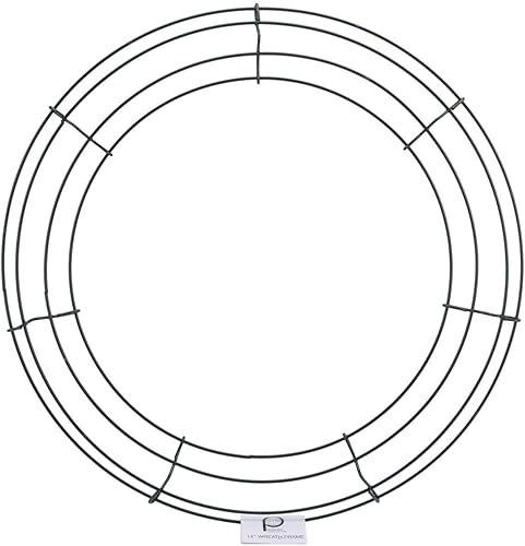 Panacea 36004 armazón tipo corona de alambre, de 14", color verde.