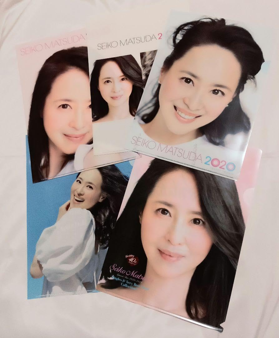 Amazon.co.jp: 松田聖子 クリアファイル 5枚セット : Toys & Games