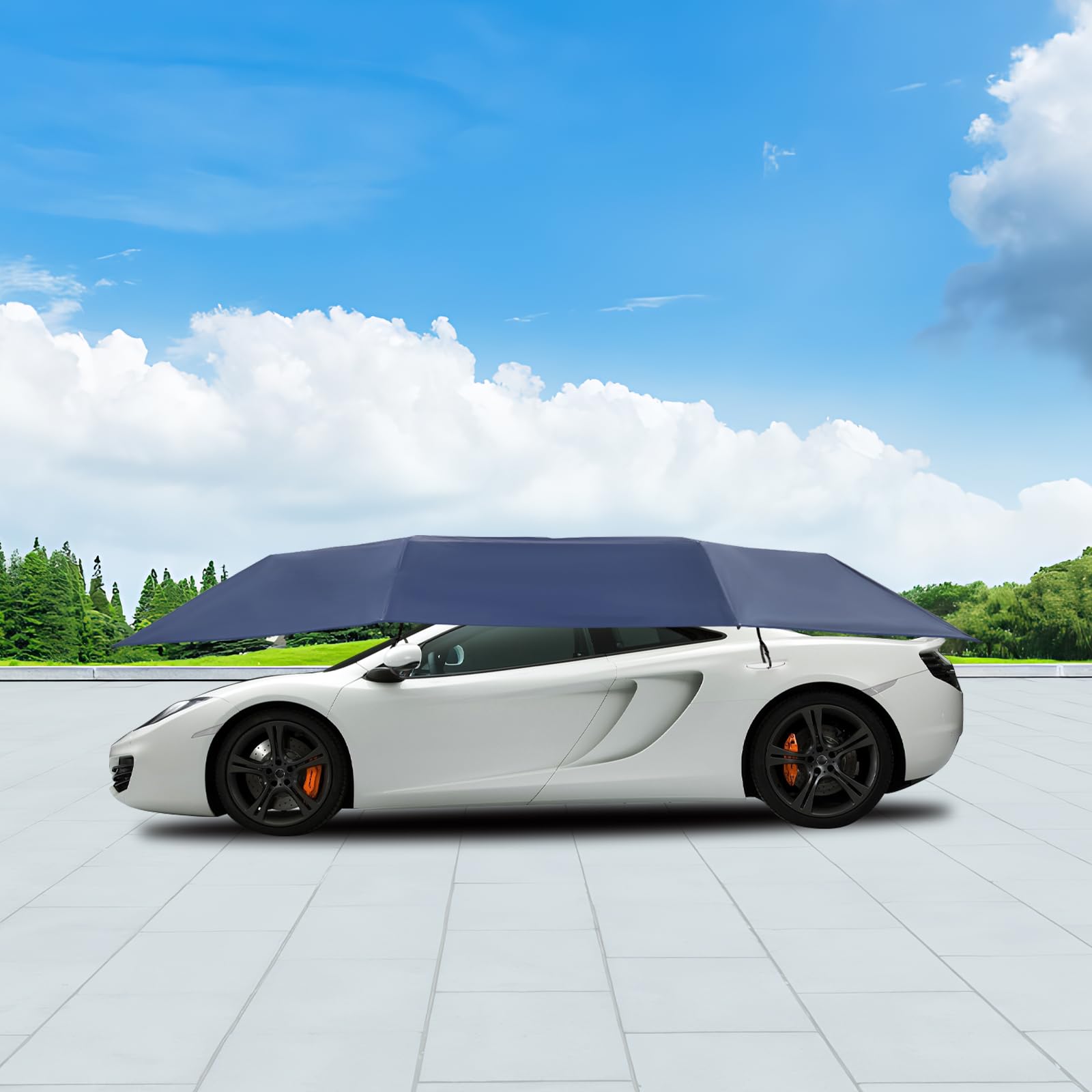 4.6m car Sunshade Mobile Awning