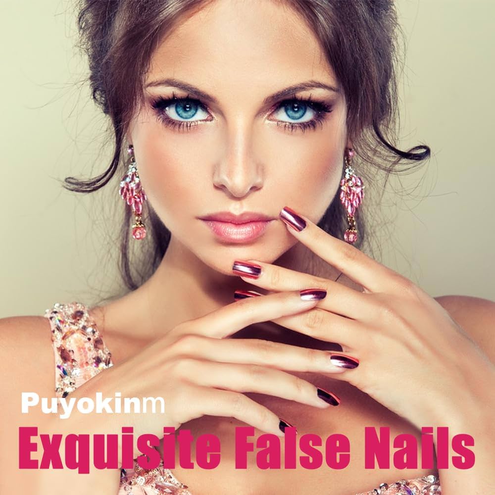 yerin fake nude Amazon.com: Snowflake Press on Nails Medium Christmas Fake Nails Pink Coffin False Nails with Design Sliver Glitter French Tip Nails Full Cover Acrylic Nails Glossy Artificial Glue on Nails for Women Xmas