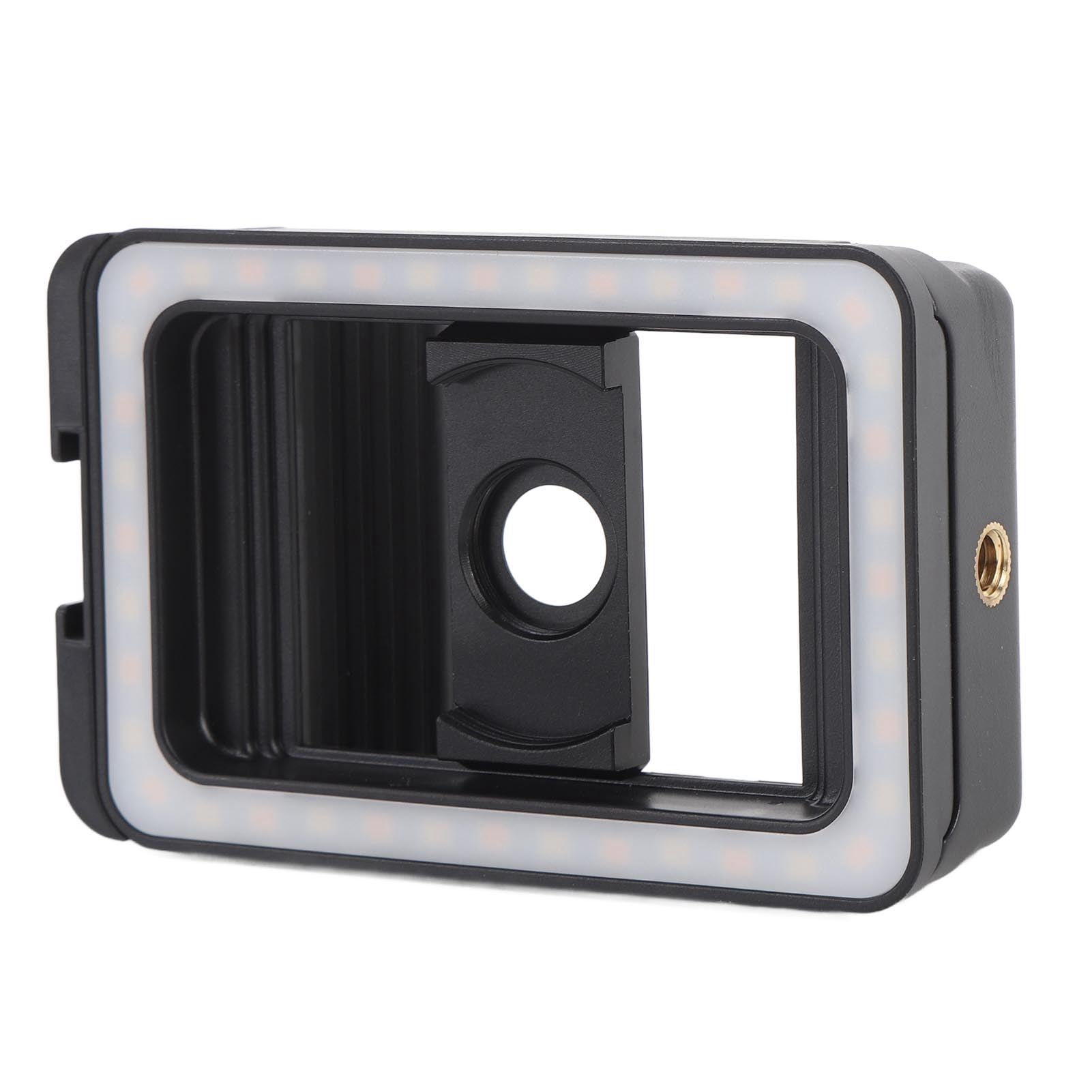 Adaptateur de L'objectif de Filetage de 17 Mm + 37 Mm avec Lumière de Remplissage LED pour Les Pièces Jointes Lens