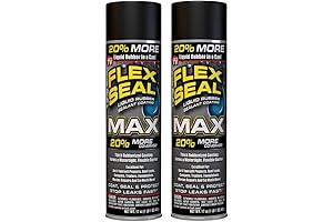 Flex Seal 2-Pack Black 17oz Stop Leaks Instantly