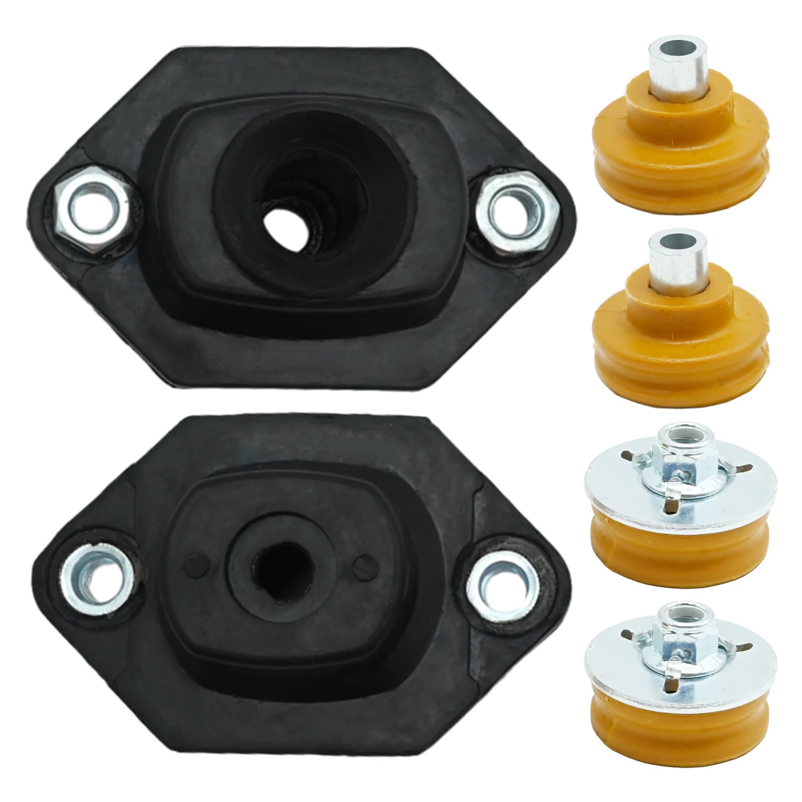 Hoypeyfiy 33526768544 Lot de 6 paliers de jambe de force de rechange pour BMW Série 1 E81 Série 1 Cabriolet E88 Série 1 Coupé E82 Série 3 E90 Série 3 Cabriolet E93