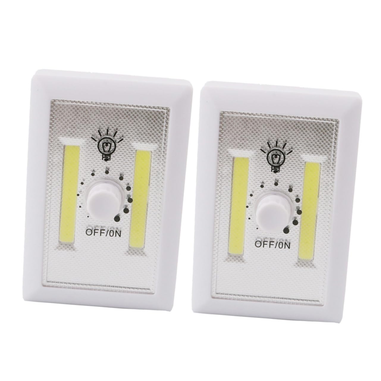 Uonlytech 2 Pieces Wardrobe Lamp Wall Lights Wall Sconce LED Adhesive Lights Wireless Wall Light LED Lights Lamparas LED Corridor Lights Night Light