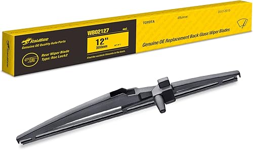 Limpiaparabrisas trasero, limpiaparabrisas trasero de 12 pulgadas de repuesto para Toyota 4Runner 2020 2019 2018 2017 2016 2015 2014 2013 2012 2011