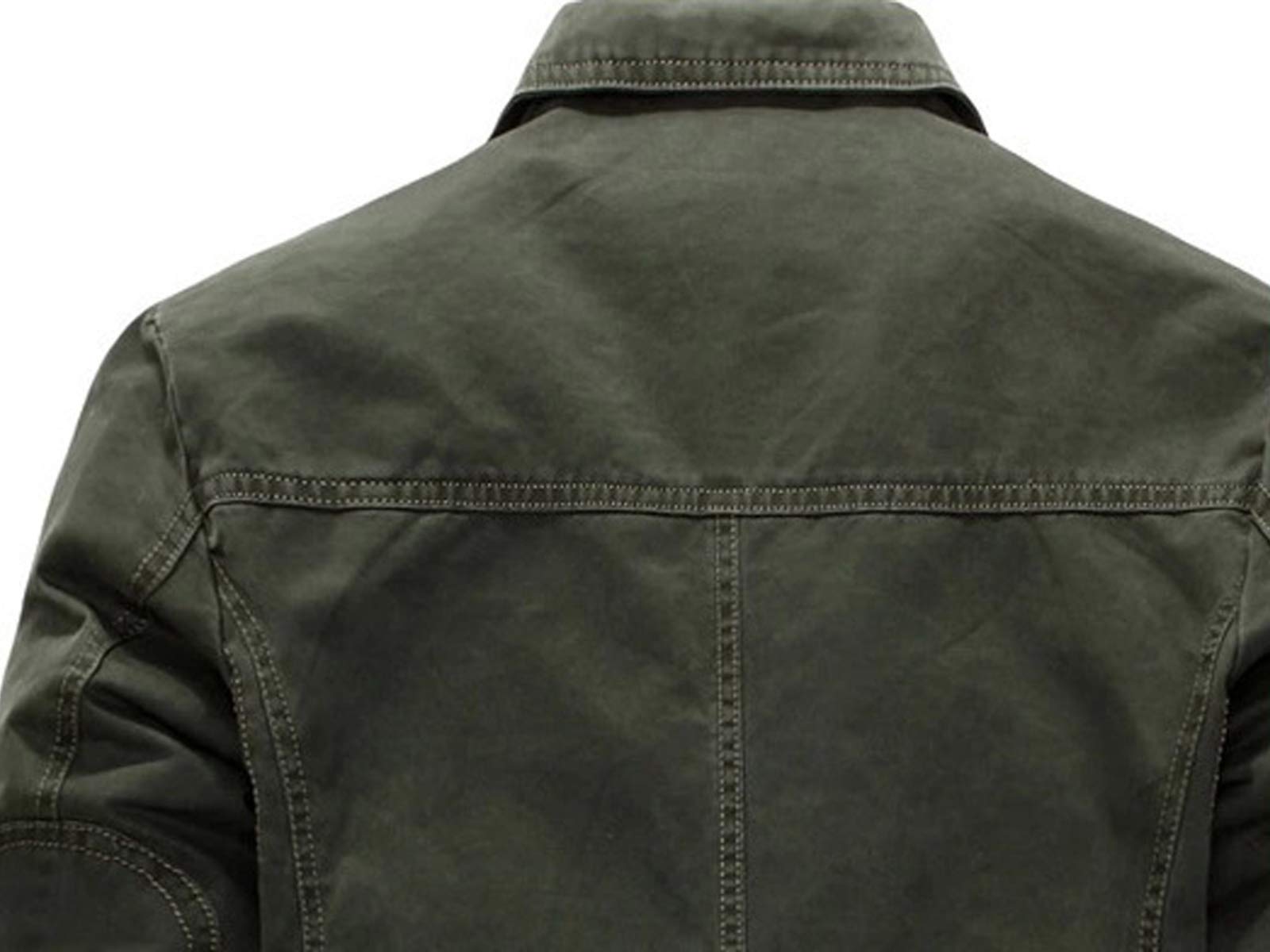 Męska marynarka casualowa, slim fit, klasyczny garnitur wojskowy, wiele kieszeni, lekki płaszcz