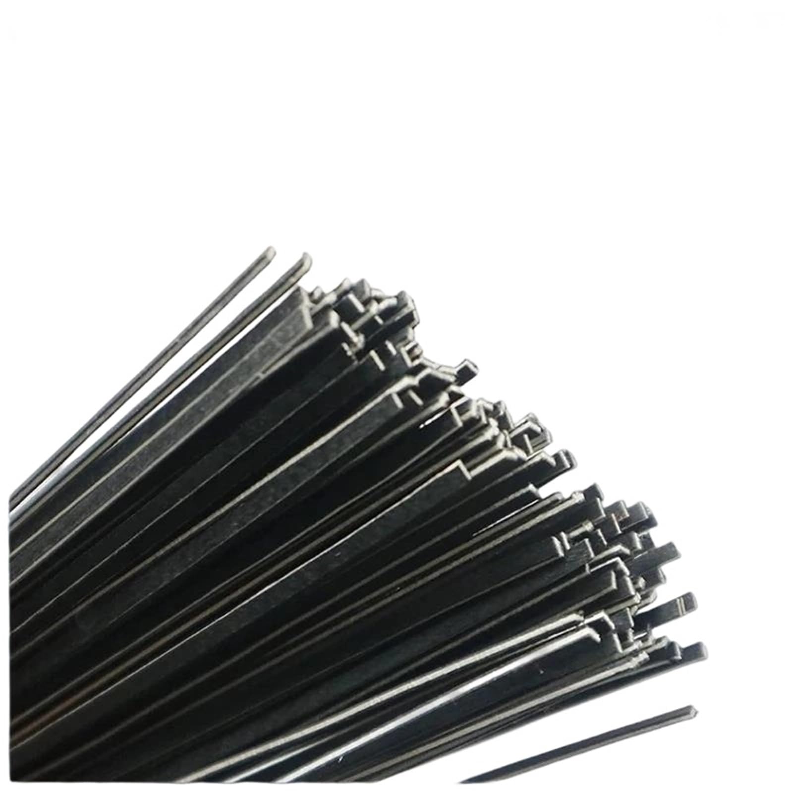 Akcesoria Do Skrzypiec Dla Początkujących Skrzypce Klonowe Hebanowe Wkładki Czarno Białe Paski Drewniane Akcesoria Do Majsterkowania(Violin 1.3mm(100pcs))