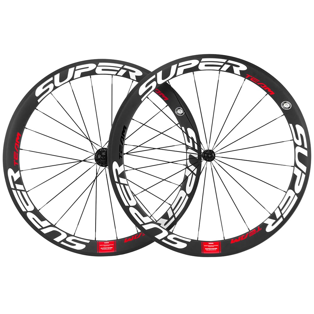 Amazon | Superteamカーボンホイール50mmクリンチャー700cバイク