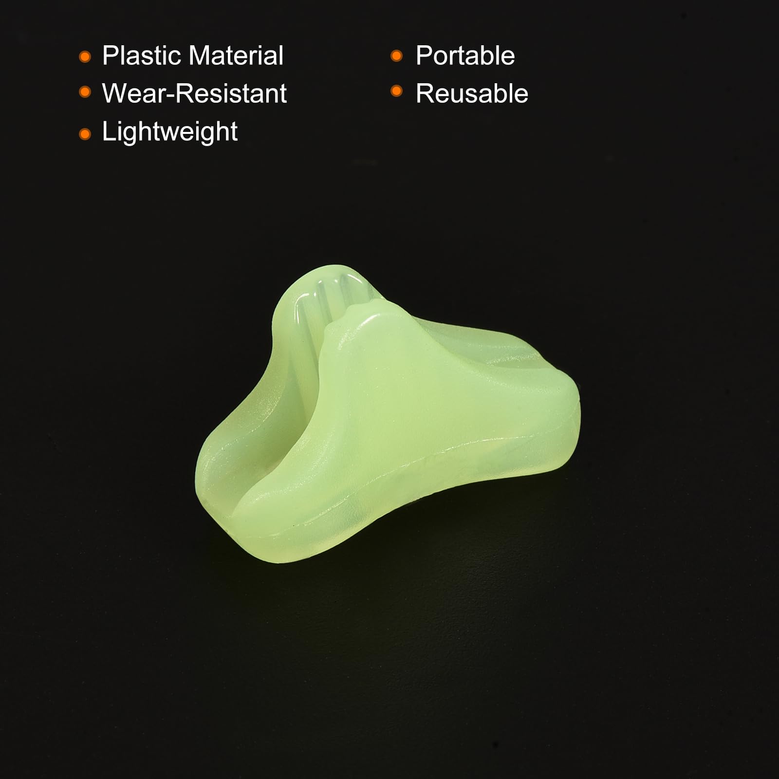 10 Pieces Camping Tarp Tent Guy Rope Line Tensioner, Triangle Shape With 3 Holes Guyline Adjuster Tightener Runners
