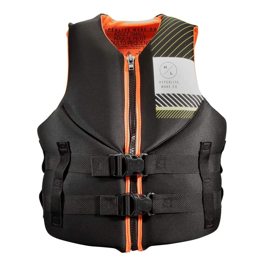 Hyperlite Indy CGA Womens Wakeboard Vest Black/Coral Sz XS