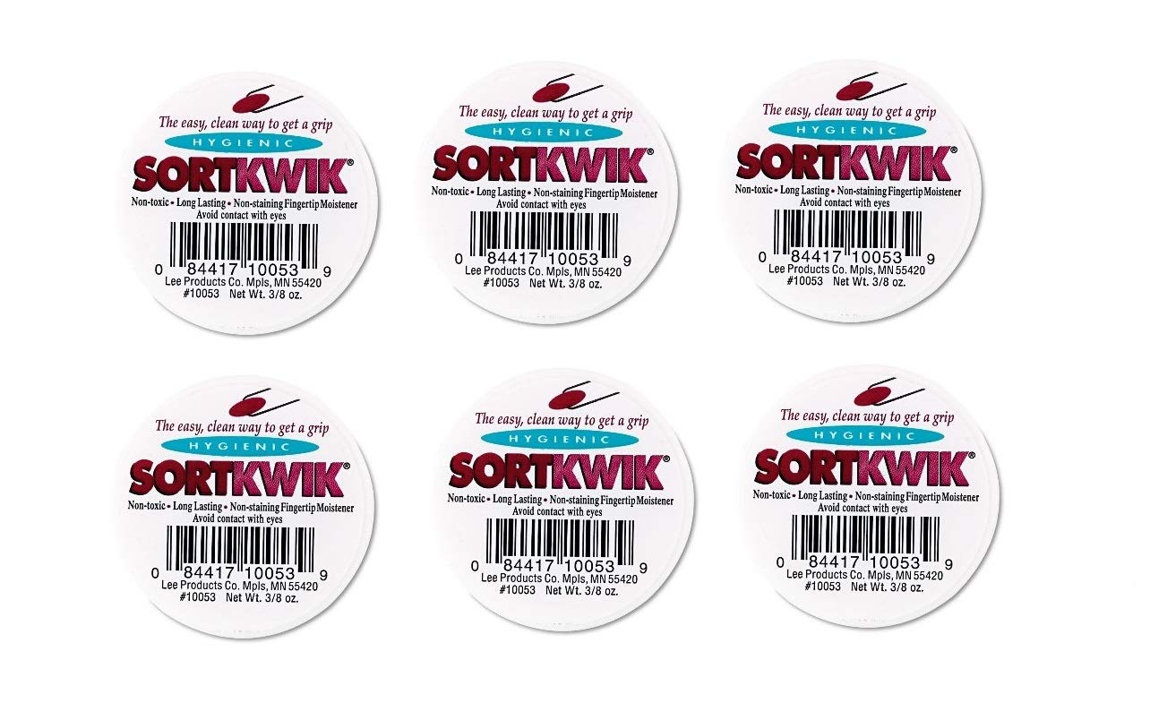 Sortkwik Umidificatore Per Dita - Set Da 3 Per Ufficio, Banche E Casse - Foto 9