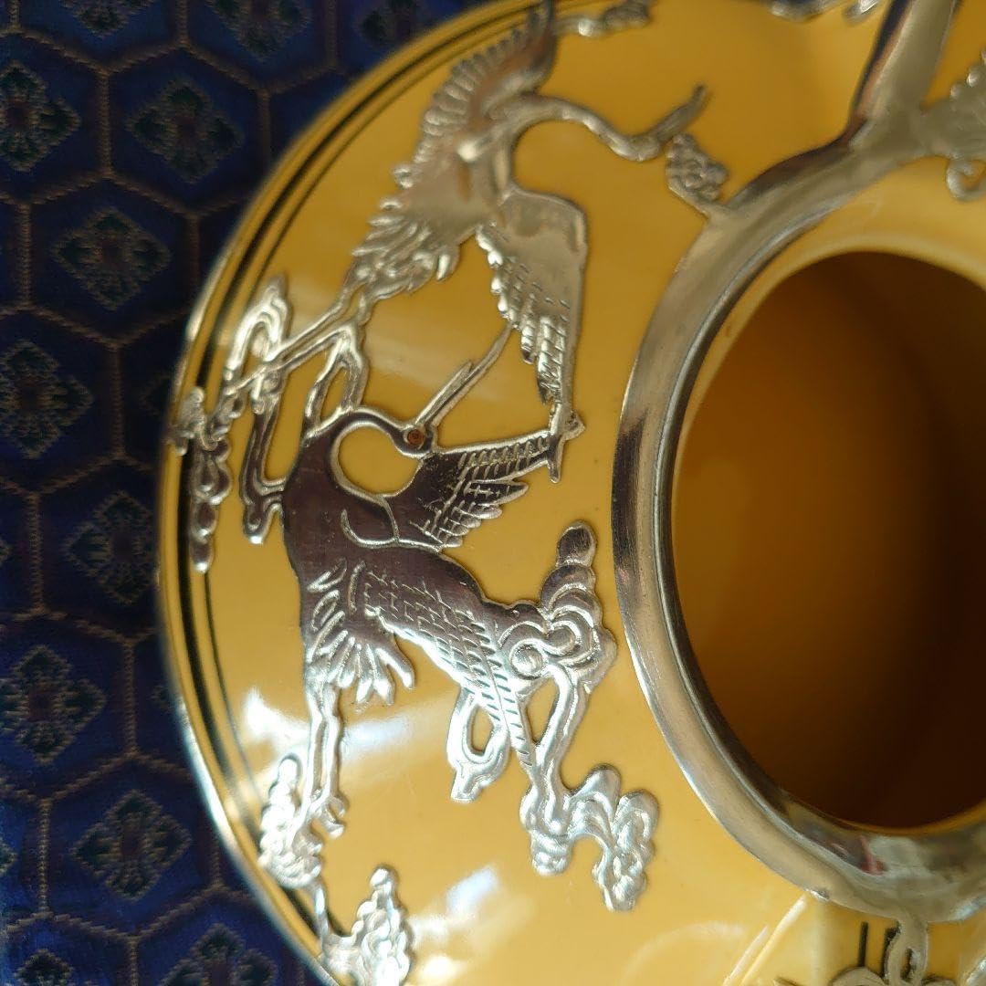 黄交趾 錫細工の酒器 ／ 茶器 （煙台工藝美術廠） 公式】錫の殿堂