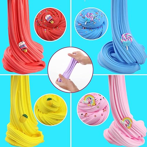 Miniatura 3 de Kit de 16 limos de mantequilla para niñas y niños, limo de sandía, limo de piña y limo de piruleta, súper suave y antiadherente, regalos de