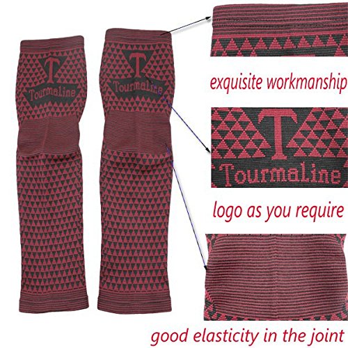 Tourmaline fiber high elastic leg support Amazon.in Sports